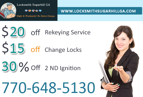 locksmith sugarhill ga offer